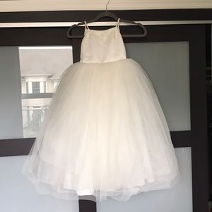 little girls flower girl/ communion dress